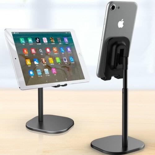 Universal Tablet Phone Holder Desk For iPhone Desktop Tablet Stand For Cell Phone Table Holder Mobile Phone Stand Mount