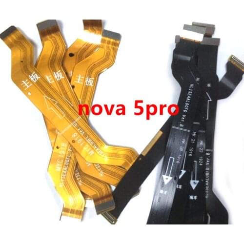 10pcs For Huawei Nova 5 5i Pro New Main MotherBoard Connect Ribbon LCD Display Connector Main board Flex Cable