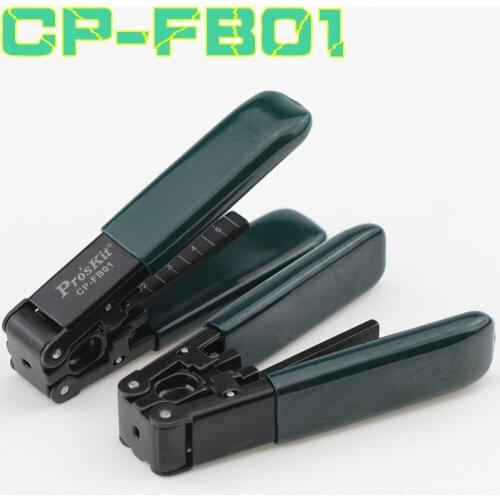 10pc/lot Proskit CP-FB01 Fiber Optic Tool FTTH Drop Cable Stripper,wire stripper Hand Fiber Pliers