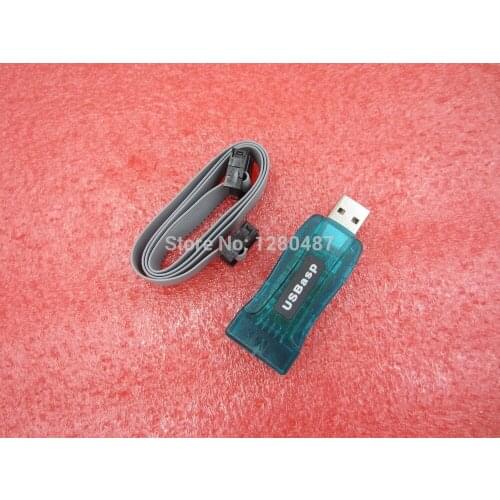 2set 10 Pin Convert to Standard 6 Pin Adapter Board+5V USBASP ISP AVR Programmer Case