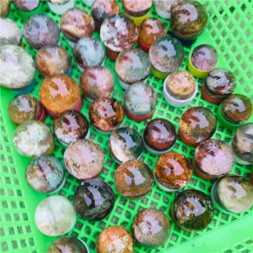 3cm natural rare color ghost quartz crystal ball home decoration natural cut polishing 1pc