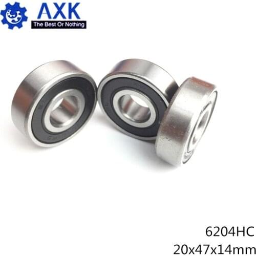 6204 Hybrid Ceramic Bearing 20*47*14 mm ABEC-1 ( 1 PC) Industry Motor Spindle 6204HC Hybrids Si3N4 Ball Bearings 3NC 6204RS