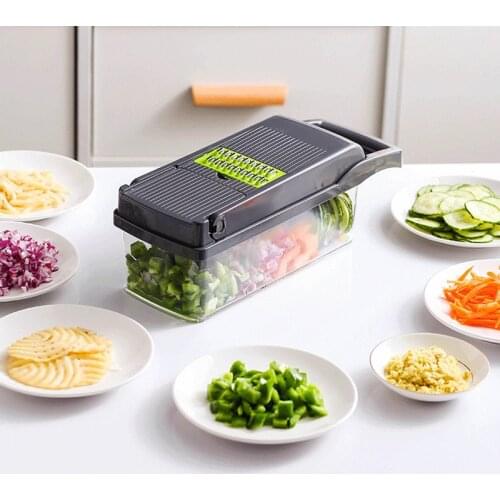 Vegetable Slicer Chopper Multifunctional Fruit Potato Carrot Peeler Grater Cutter Shredded Tool Kitchen Accessories 7 In 1 Set