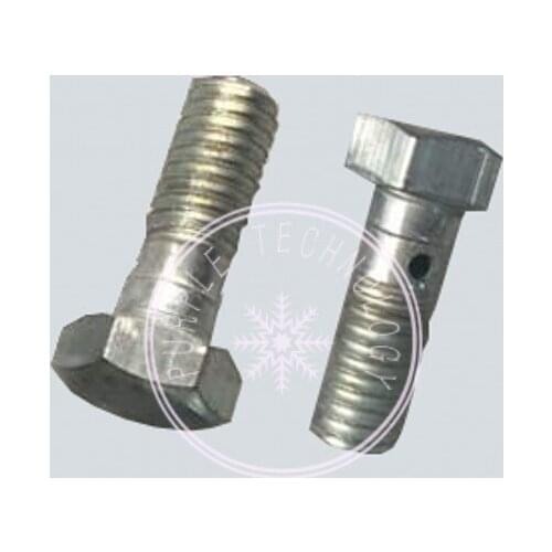 Free shipping diesel engine injector fuel return pipe screw for komatsu PC360-7 PC350-7 6D114
