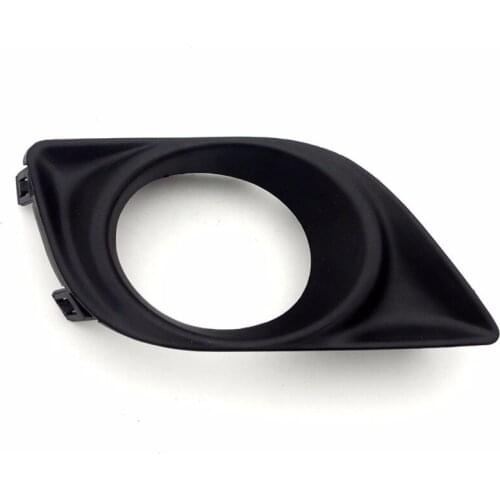 1Pcs Black Front Fog Lamp Cover Trim Fog Light Bezel Left Side For NISSAN VERSA 2012-2014