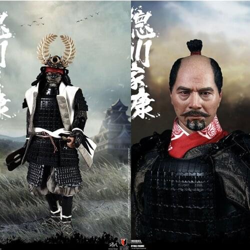 For Collection 1/6 Scale COOMODEL SE087 SHOGUN TOKUGAWA IEYASU 12'' Male Subway Shark Shaped Black Series Model for Fans Gifts