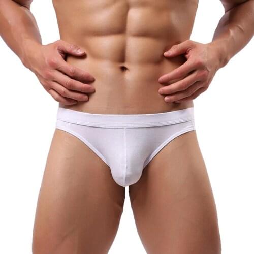 Brand Men Underwear Gay Sexy Briefs Bikini Modal Thongs Jockstrap Men Tanga Exotic Panties Printed Bugle Pouch Shorts