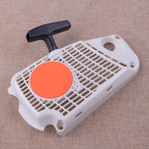 LEATOSK 1137 080 1800 Recoil Starter Pull Handle Start Replacement 1137 080 2100 Fit for STIHL MS192T 192 MS193T