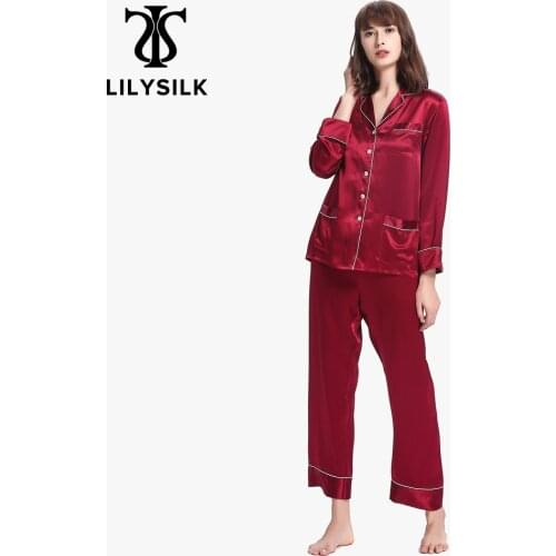 Женские домашние пижамы LILYSILK China At AliExpress