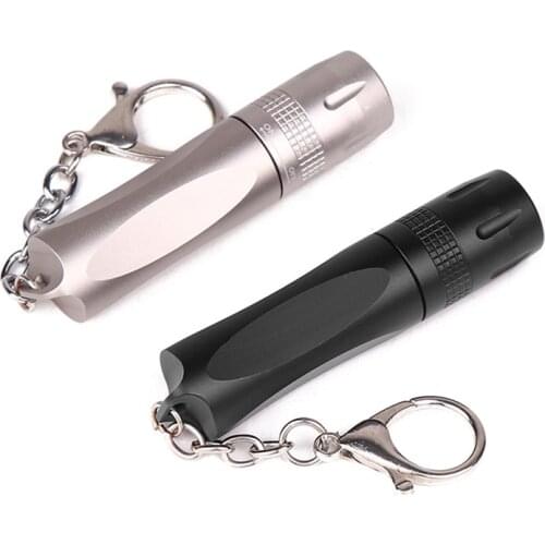 Small Keychain Flashlight, Pocket EDC Flashlight Waterproof Key Ring Light Torch for EDC Emergency Dog Walking Outdoor