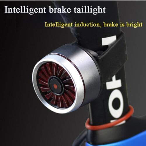 2019 Newest Bicycle Light Accessory Riding Sport And Entertainment Brake Tail Light Night Riding Super Bright Equipment