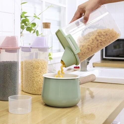 New Kitchen Storage Containers Multi-Grain Storage Tank Multifunctional Sealed Storage Tank Dried Fruit Snack Storage Box