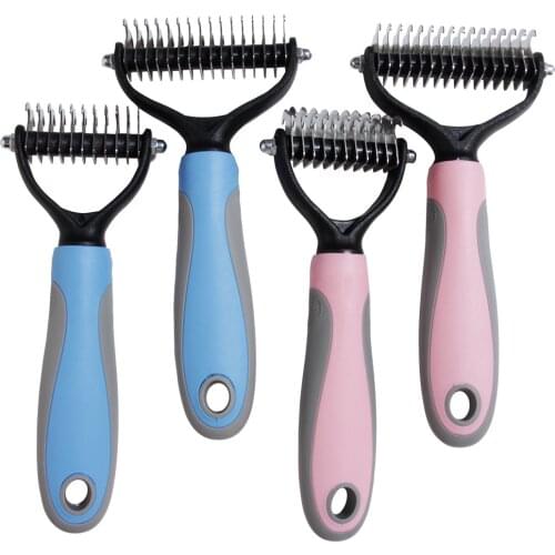Pet Knotting Comb Dog Cat Removal Comb Knotted Fur Trimming Pet Brush Grooming Tool Dog Hair Removal Combing elife co ltd DCPET