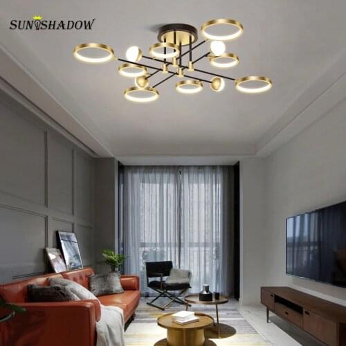 Led Luxury Chandelier Modern Ceiling Chandleier Lighting For Foyer Living room Bedroom Dining room Kitchen lustres led 220V 110V