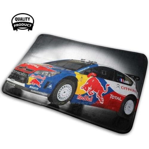 Citroen Wrc C4 Comfortable Door Mat Rug Carpet Cushion Wrc Rally 2012 C4 Racing Competition Speed Amazing Loeb Elena Cars Chase