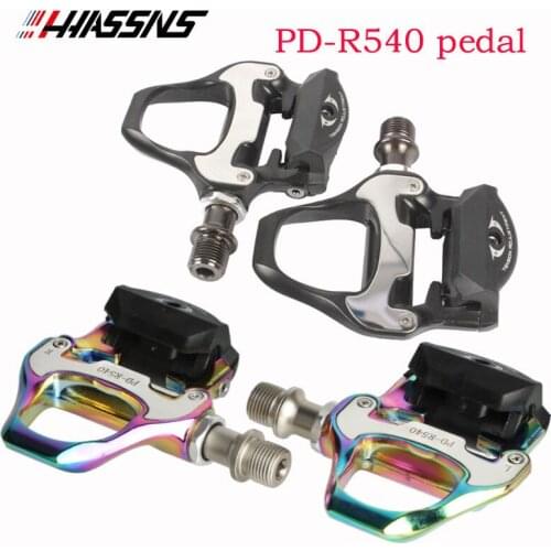 SPD PD-R7000 105 Series SPD-SL Clipless Road Bike Pedal Self-Locking SPD Pedals Single Platform Cleat Set Included