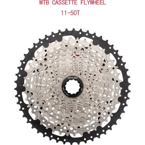 GUB MTB Bicycle Flywheel 12-Speed 11-46/50T variable Speed climbing cassette Bike Flywheel Silver steel aluminum accessories