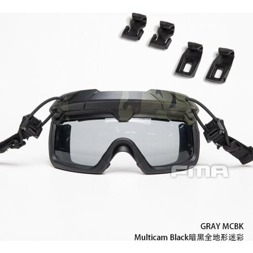 Fma mcbk Helmet Special-purpose Part Style Defence Fog 3mm Goggle Thickness Lens Field Operations Goggles Tb1333 -mcbk -g