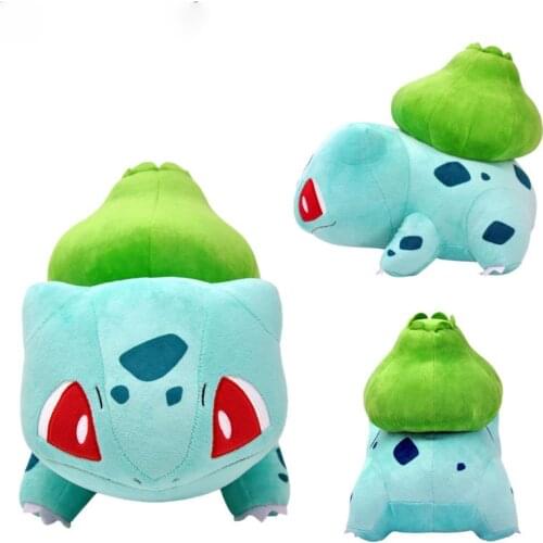 Big Size Kawaii Balbasaur Pikachu Frog Plush Toy Very Big Pokemon Pillow Anime Cartoon Stuffed Soft Doll Birthday Gift For Kid