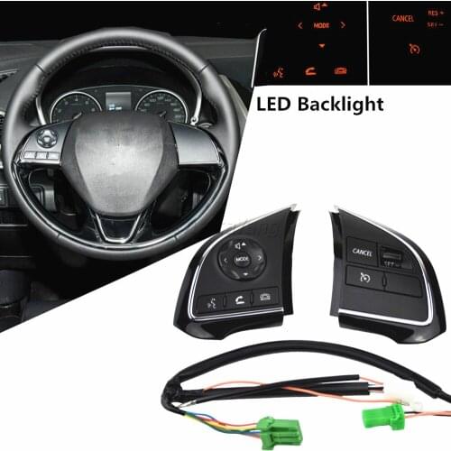 For Mitsubishi Outlander 2016-2018 Xpander Eclipse Cross 2017 2018 Car Cruise Control Switch Steering Wheel Control Switch