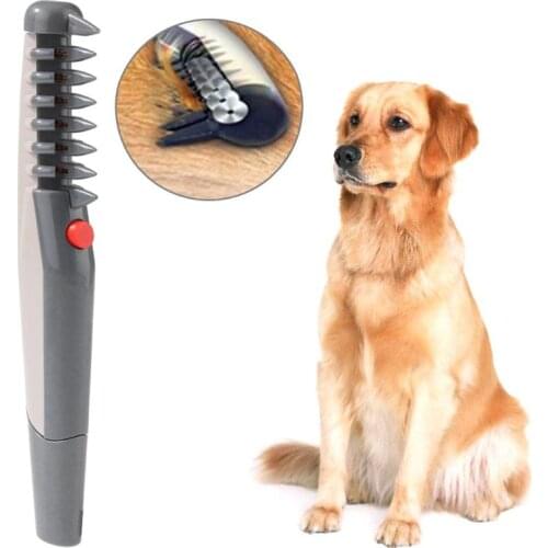 GGATC Electric PET Dog Hair Beauty Supplies Pet Grooming Comb Hair Trimmer Groomer Remove Mats Entangles Tool