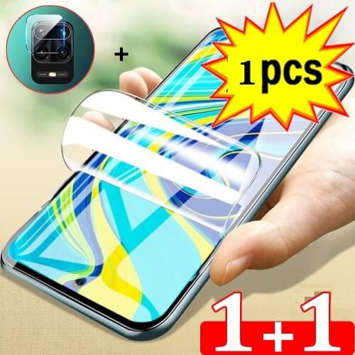 Hydrogel Film For Xiaomi Redmi Note 9 Pro Redmi 9 9C Screen Protector Film Redmi 9A Note 9S + Camera Lens Film