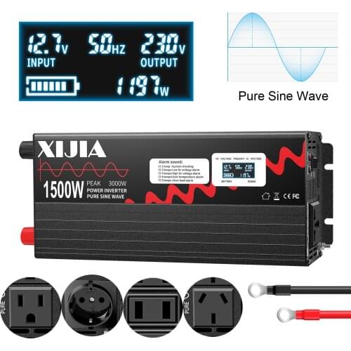 Pure Sine Wave Inverter Power Inverter 12V 220V Converter 24V to 110V Pure Sine Solar Inverter 12V 110V Tool For Home Yacht