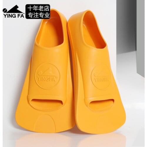 Flippers swimming training short flippers snorkeling freestyle childrens flippers feet adult diving professional Snorkel Fin