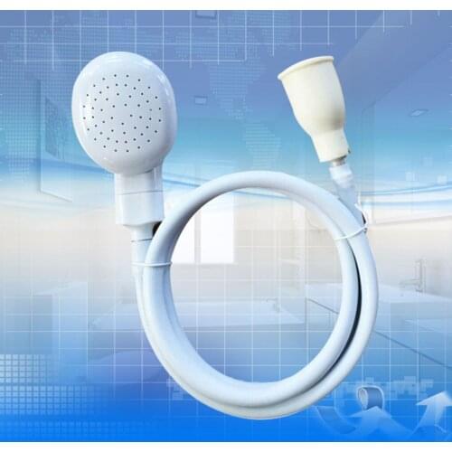 Multi-functional Pet Shower Head Spray Drains Strainer Bath Hose Sink Washing Hair Flexible Tap Faucet Bath Heads