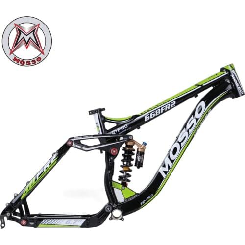 MOSSO 668FR2 Mountain Bicycle Frame Aluminum Alloy Mountain Bike Full Suspension 26 Boost frame