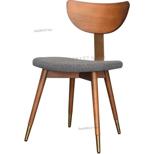 Dining Chair Home Simple Modern Osle Backrest Chair Cafe Tea Shop Table And Chair Fashion Creative Designer Chair