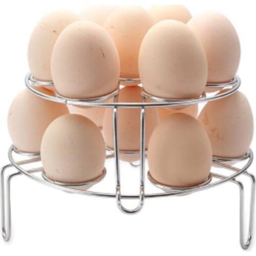 Stainless Steel Steamer Shelf High Steamed Rice Cooker Steamed Rice Steamer Anti-Hot Clip Steamed Egg Shelf