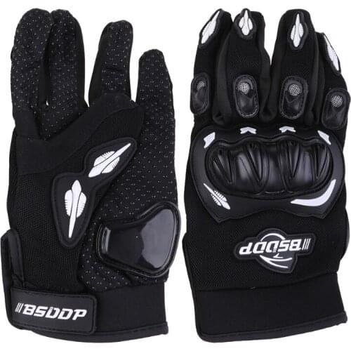Adult Motorcycle Dirt Bike Outdoor Riding Anti-fall Gloves Windproof Non-slip Breathable Full Finger Glove for Motocross