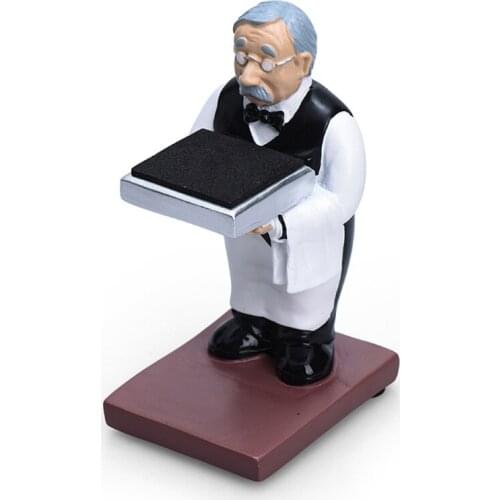 Old Butler Man Watch Stand Old Man Ring Stand Glasses Holder Watch Storage Table A0NF