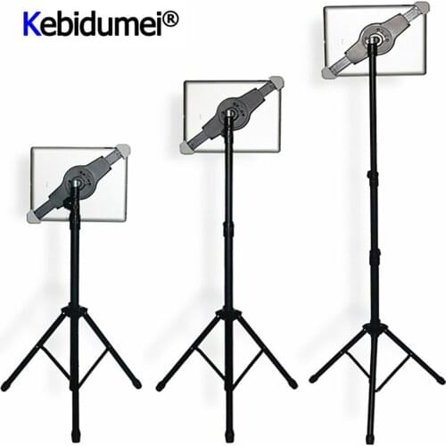 Kebidumei Tripod Stand Apply to 7-12 Inch Tablet Holder Stand Adjustable height Suitable for 1.8cm Thickness Products Used