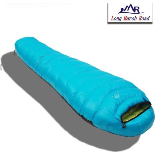 LMR 2200G White Goose Down Filling Waterproof Mummy Sleeping Bag Sac De Couchage Slaapzak Sleeping-bag