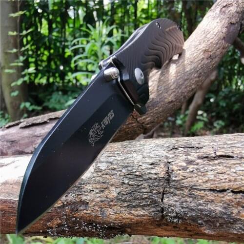 Tactical Folding Blade Knife 8CR13MOV Steel Pocket Knives - Good for Hunting Camping Survival Outdoor and Everyday Carry