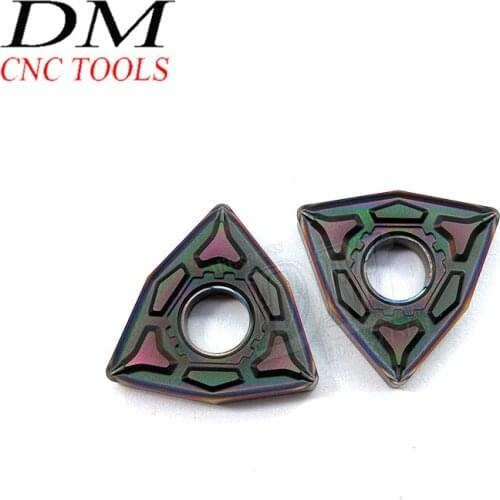WNMG080408-PF Peach-shaped carbide insert lathe accessories Hexagonal machining steel parts hexagonal external cutting tool