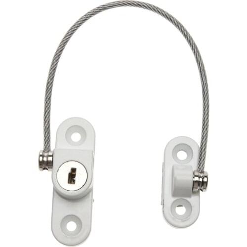 Anti-Theft Window Security Chain Lock Child Safety Door Restrictor Stainless Steel Locks Home Sliding Door Furniture Hardware