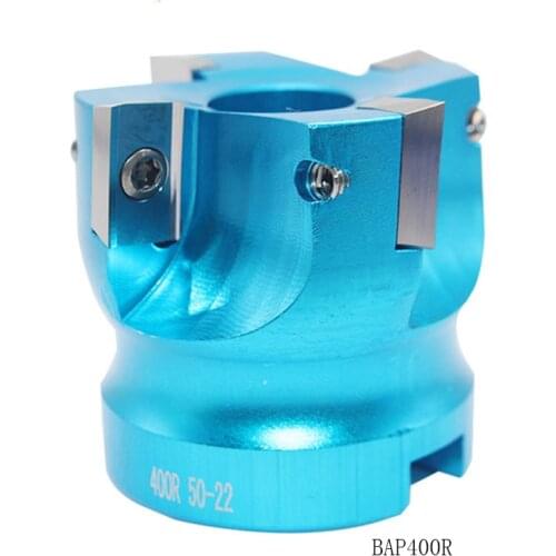 1pc 400R 50 22 4T Aluminum BAP400R 63 82mm Right Angle Shoulder Milling Cutter Holder Lathe Tool