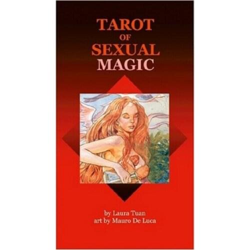 100% Original English & Spanish Tarot of Sexual Magic board game adult tarot card deck Divination gaming cards 78pcs/set