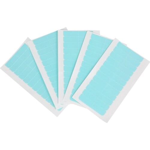 5 Pieces Of 60 Wig Film 4x 0.8Cm Double-Sided Substitute Waterproof Lace Wig Invisible Seamless Hair Extension Tool