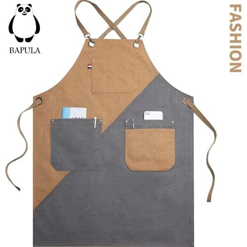BAPULA Men's Aprons For The Kitchen