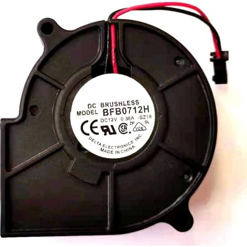 BFB0712H 7530 12V 0.36A for DEITA projector silent blower centrifugal fan