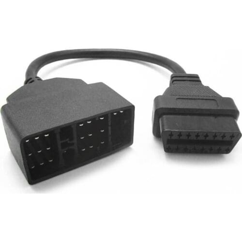 22 Pin OBD1 To 16 Pin OBD2 Converter Adapter Cable For TOYOTA Diagnostic Scanner Vehicle Fault Diagnosis Instrument