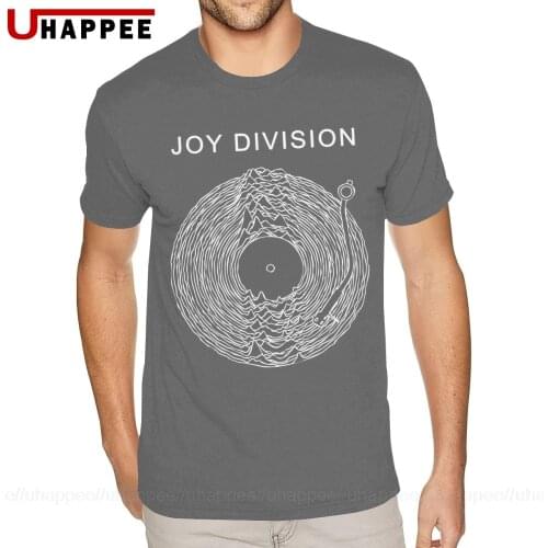 6XL Joy Division Disc Tee Shirts Homme Awesome Short Sleeves Round Neck High Quality T shirt Guy Big Discount Top Apparel
