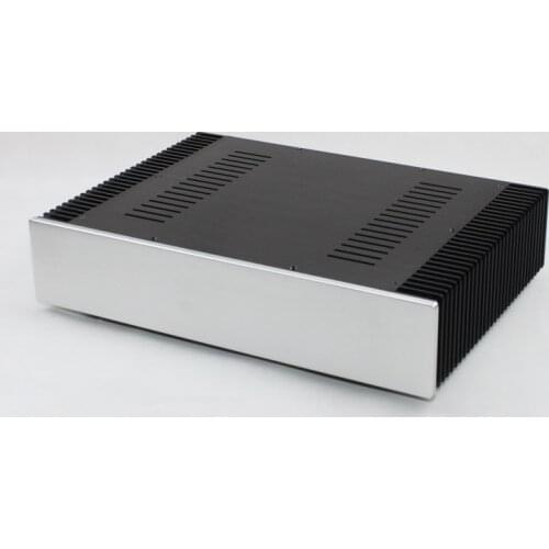 WA108 All aluminum amplifier chassis / Preamplifier case / AMP Enclosure /DIY box (430 *90*307mm)