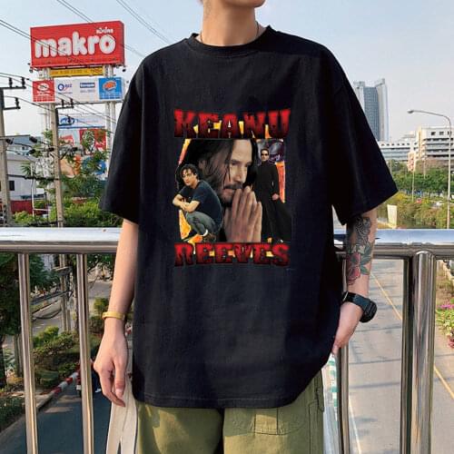 Keanu Reeves Be Kind To Animals or I'll Kill You summer T Shirt Black Cotton Men Cool Casual T Shirt Men Unisex New Fashion Tops