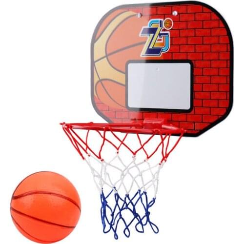 Basketball Board Box Set Indoor Sports Ball Game Backboard Hoop Mini Children for Outdoor Exercise Sport Ornaments Toys For Kids