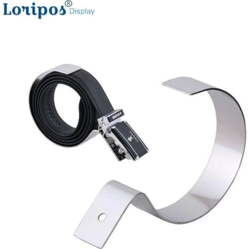 Simple New Leather Belt Display Rack Table Belt Organizer Bracket Storage Rack Desk Belt Holder Show Frame Store Display Props